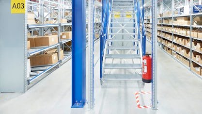 Einfache Maßnahmen für den Brandschutz im Lager