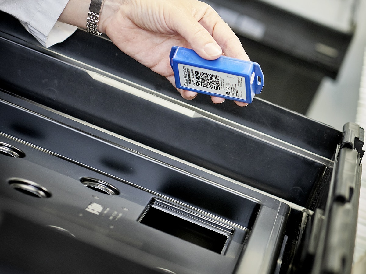SmartBeacon im Einsatz bei einem Pharmaunternehmen
