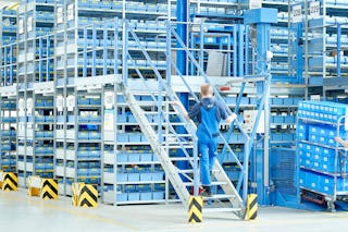 Bild von einem Lager zum Thema Lagerflächenoptimierung