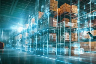 KI Bild zum Thema Trends in der Logistik