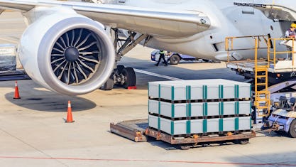 Sicherer Versand von Luftfracht