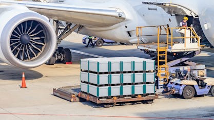 Sicherer Versand von Luftfracht