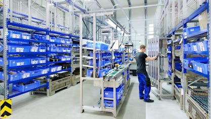 Préparez vos commandes en un tournemain grâce à votre rayonnage à palettes