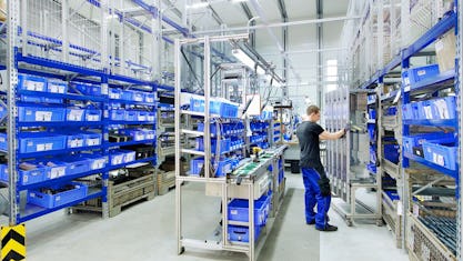 Bouw uw palletstelling om tot een orderpicking zone