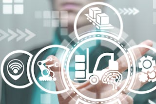 KI Bild zum Thema Smart Warehouse