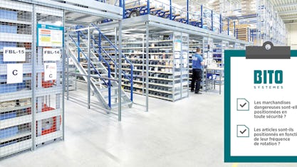 Liste de contrôle pour la planification d'une installation de stockage