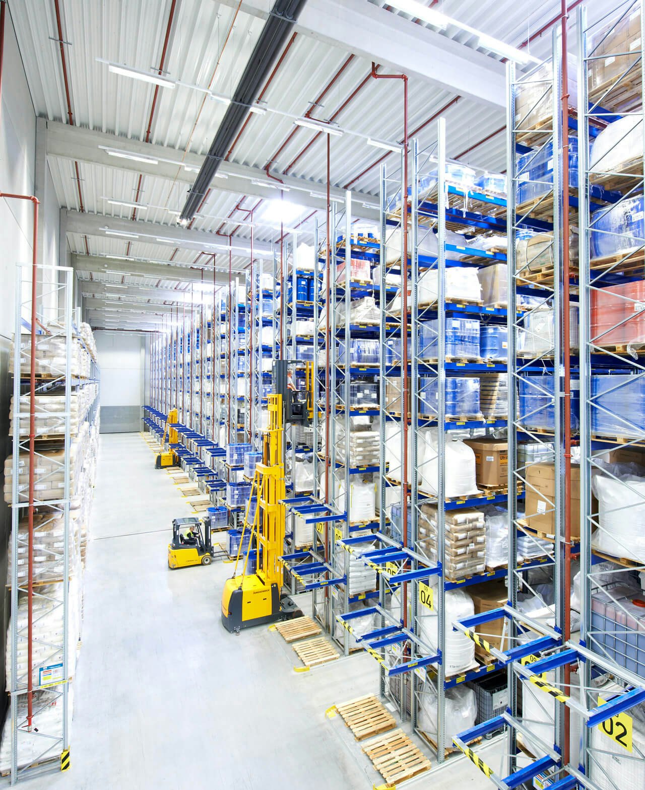 Lagersystem-hochregal-Palettenregal Lagersystem-hochregal-Palettenregal