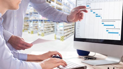 Der Dienstplan im Lager