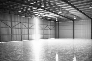 Bild einer neuen Lagerhalle