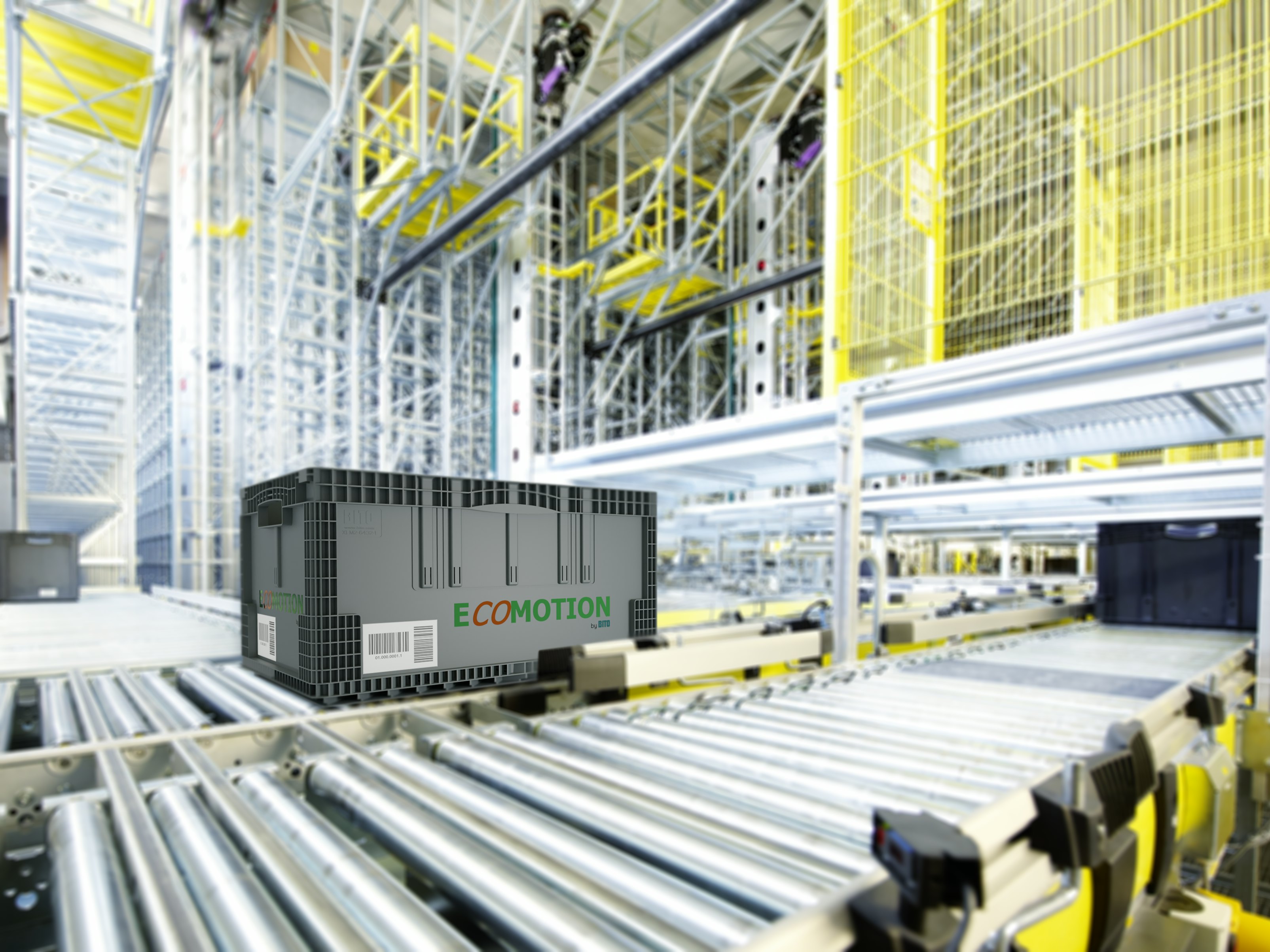 Systembehälter ECOMotion für Automatisierte Lager