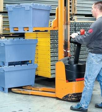 Multi-purpose MB containers with runners