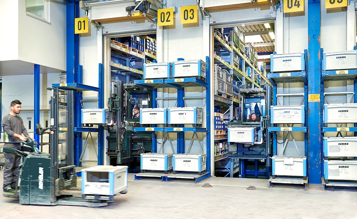 Heavy duty SL containers with runners - BITO