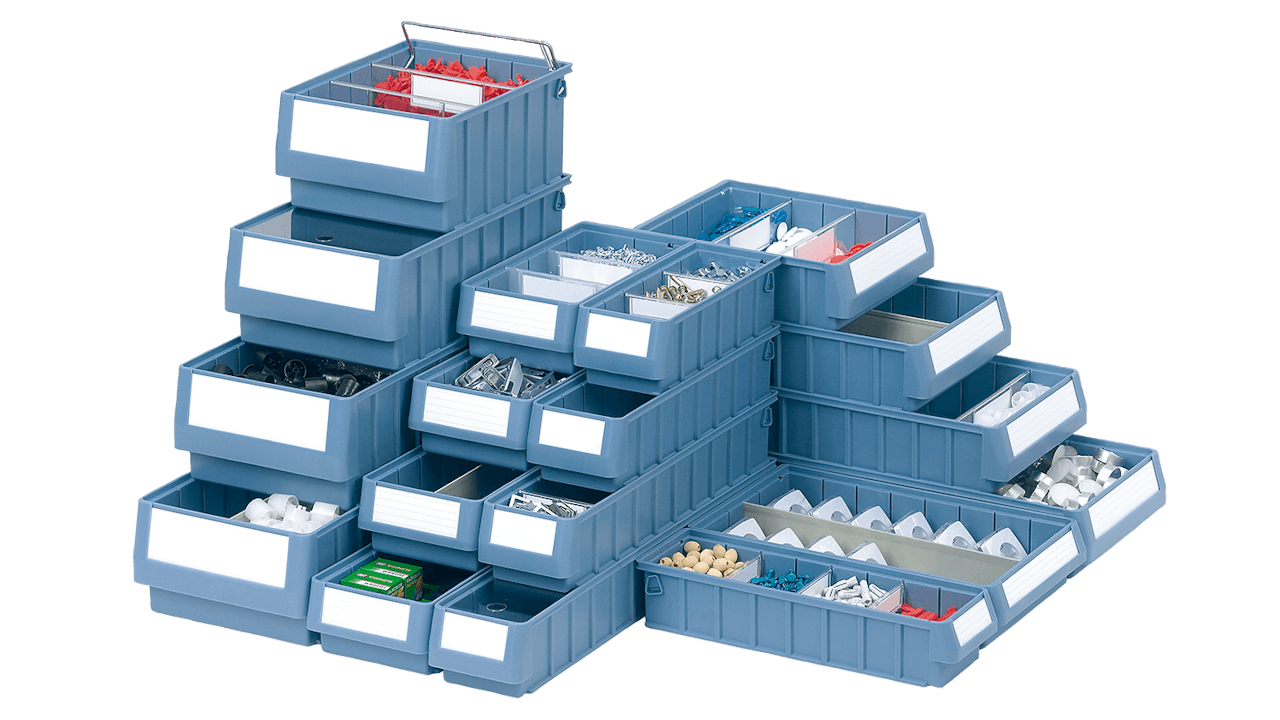 Kleinteilebehälter KLT Regalkasten in verschieden Arten