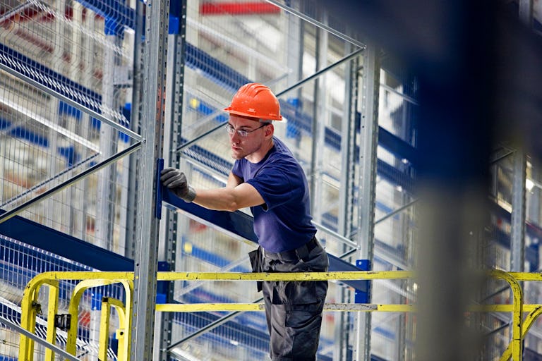 Professional installation of racking - BITO