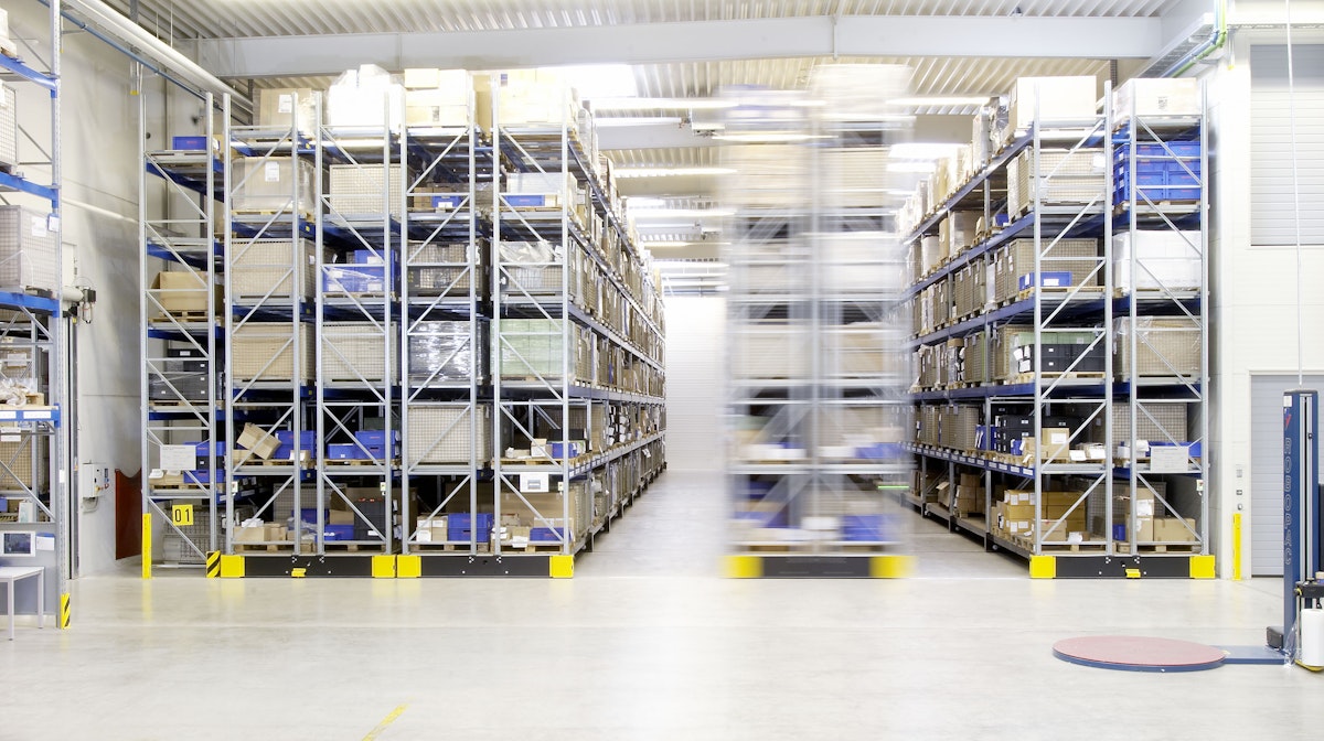 BITO Mobile pallet racking