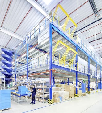 Plateformes de stockage et mezzanines de BITO