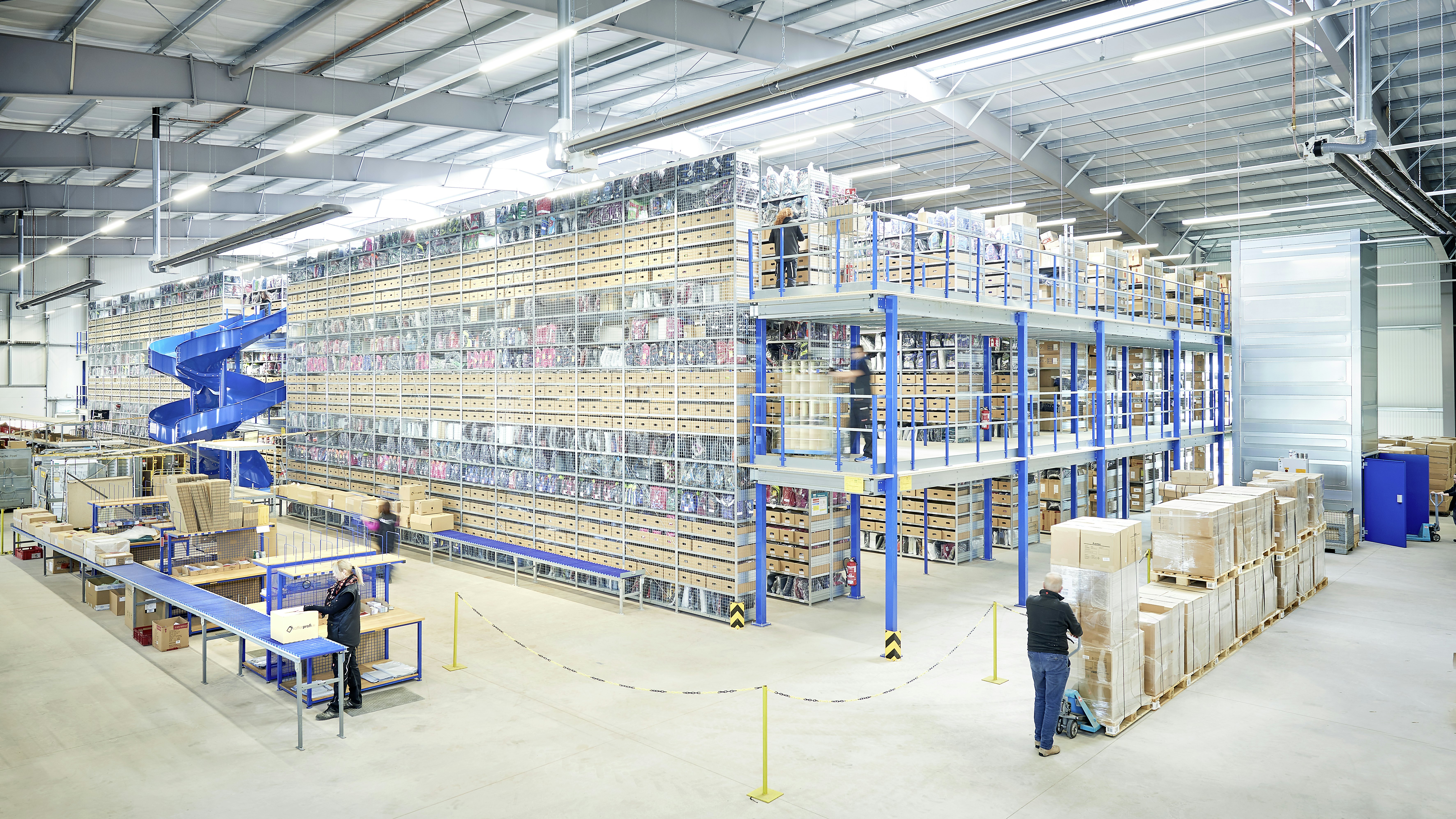 BITO Mehrgeschossanlage Stückgutlager, Mehrgeschoßanlage