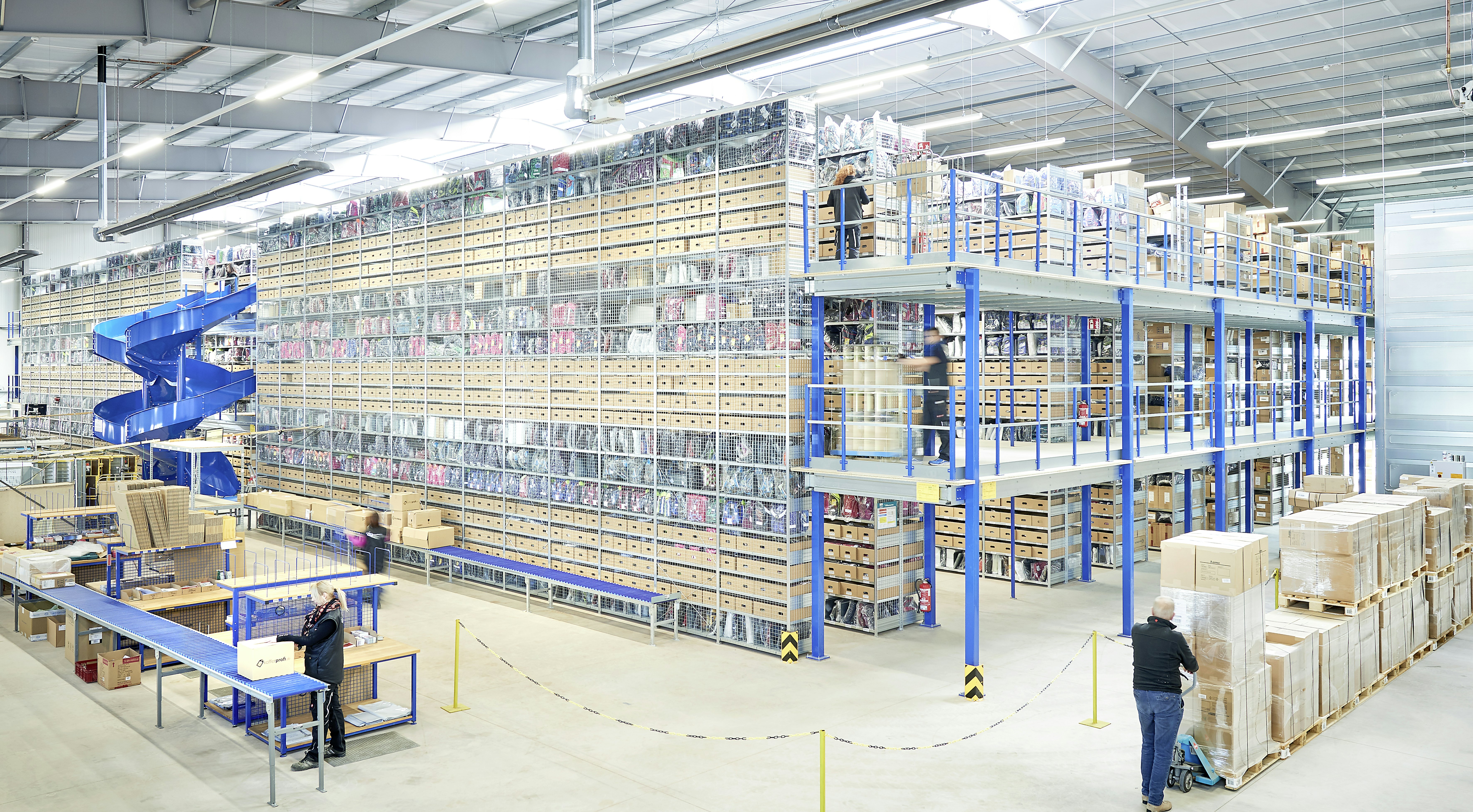 BITO opslagsysteem met meerdere verdiepingen Stückgutlager, Mehrgeschoßanlage