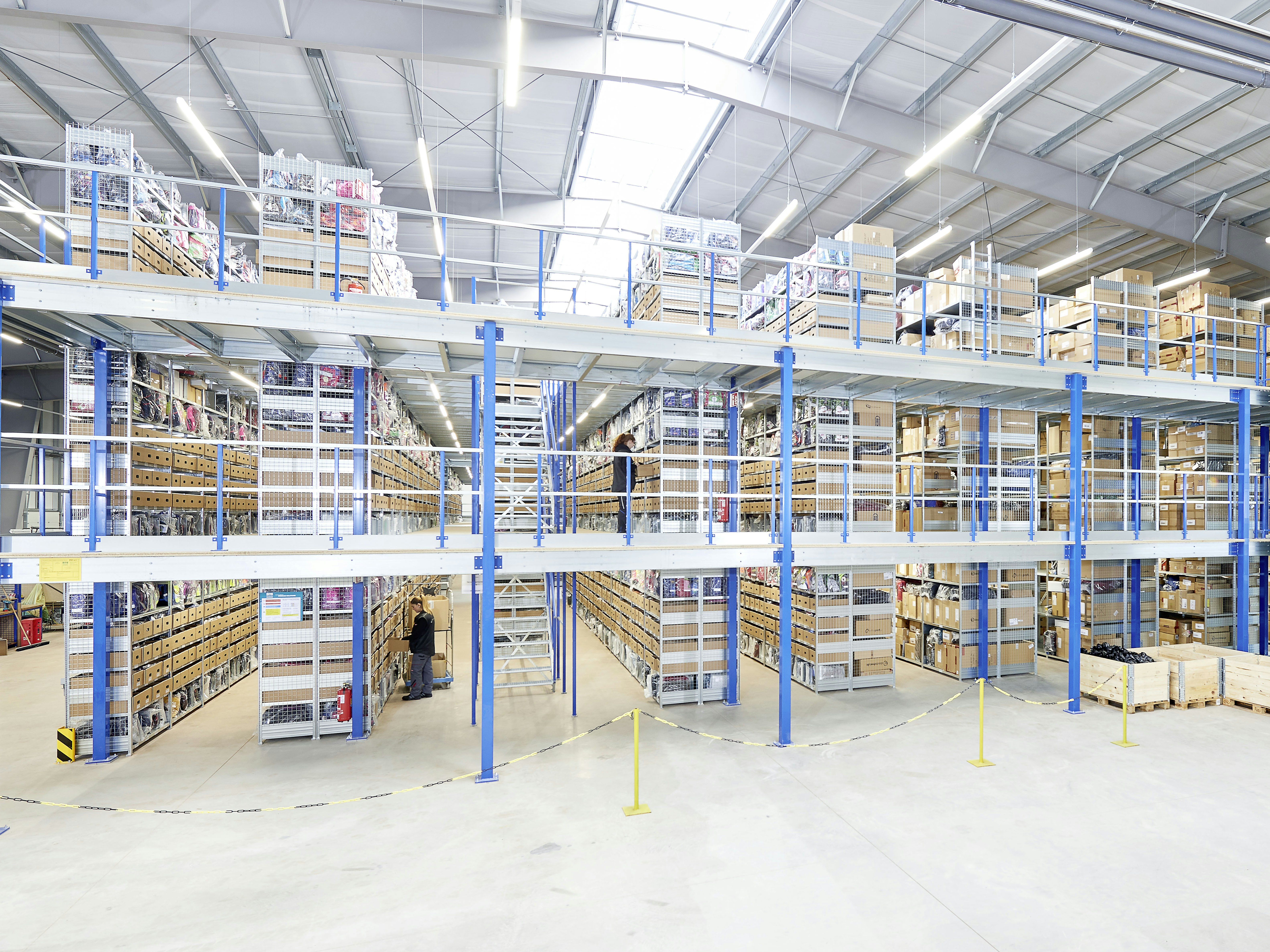 BITO Multi-tier installations Stückgutlager, Mehrgeschoßanlage