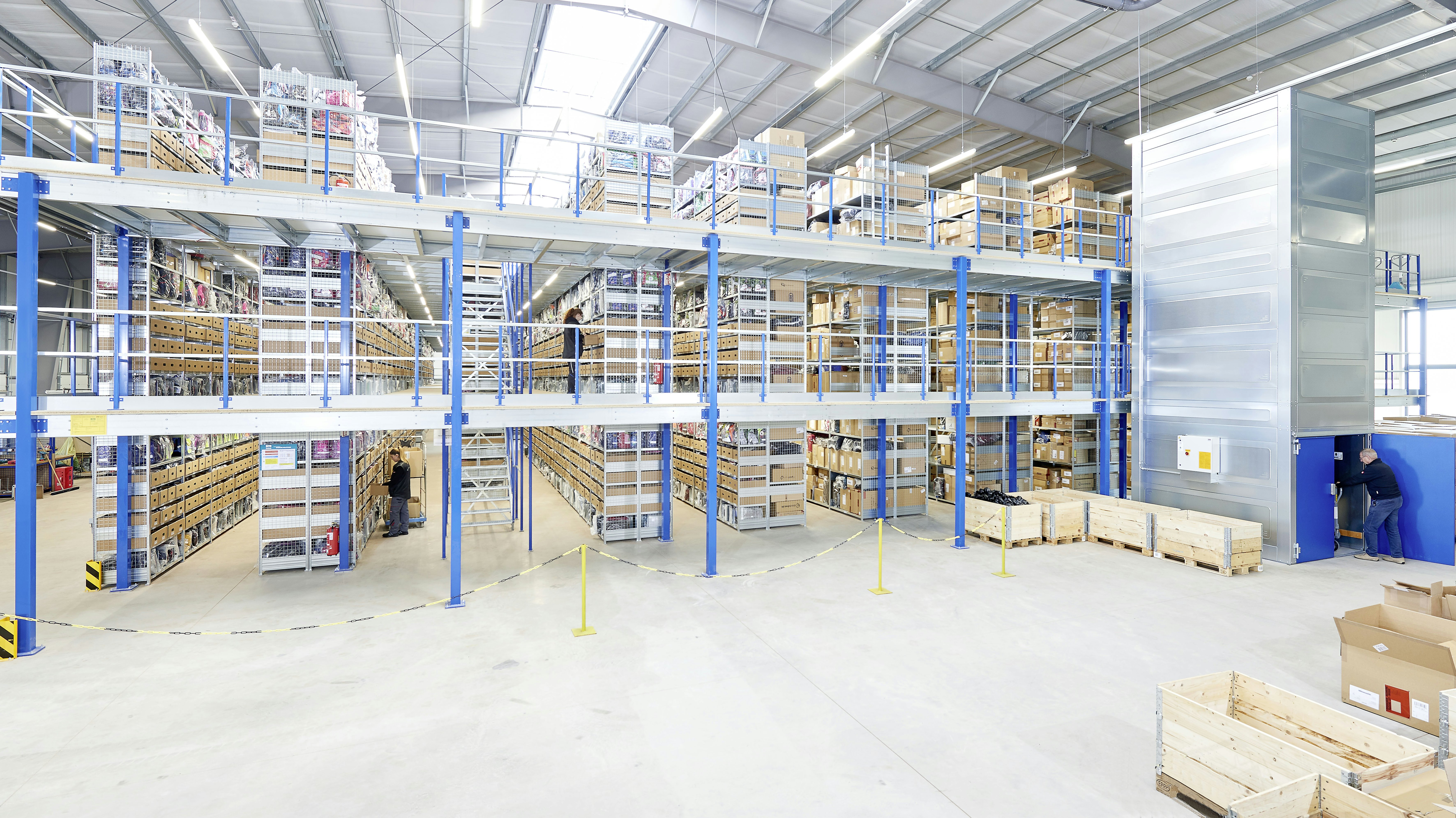 BITO Mehrgeschossanlage Stückgutlager, Mehrgeschoßanlage