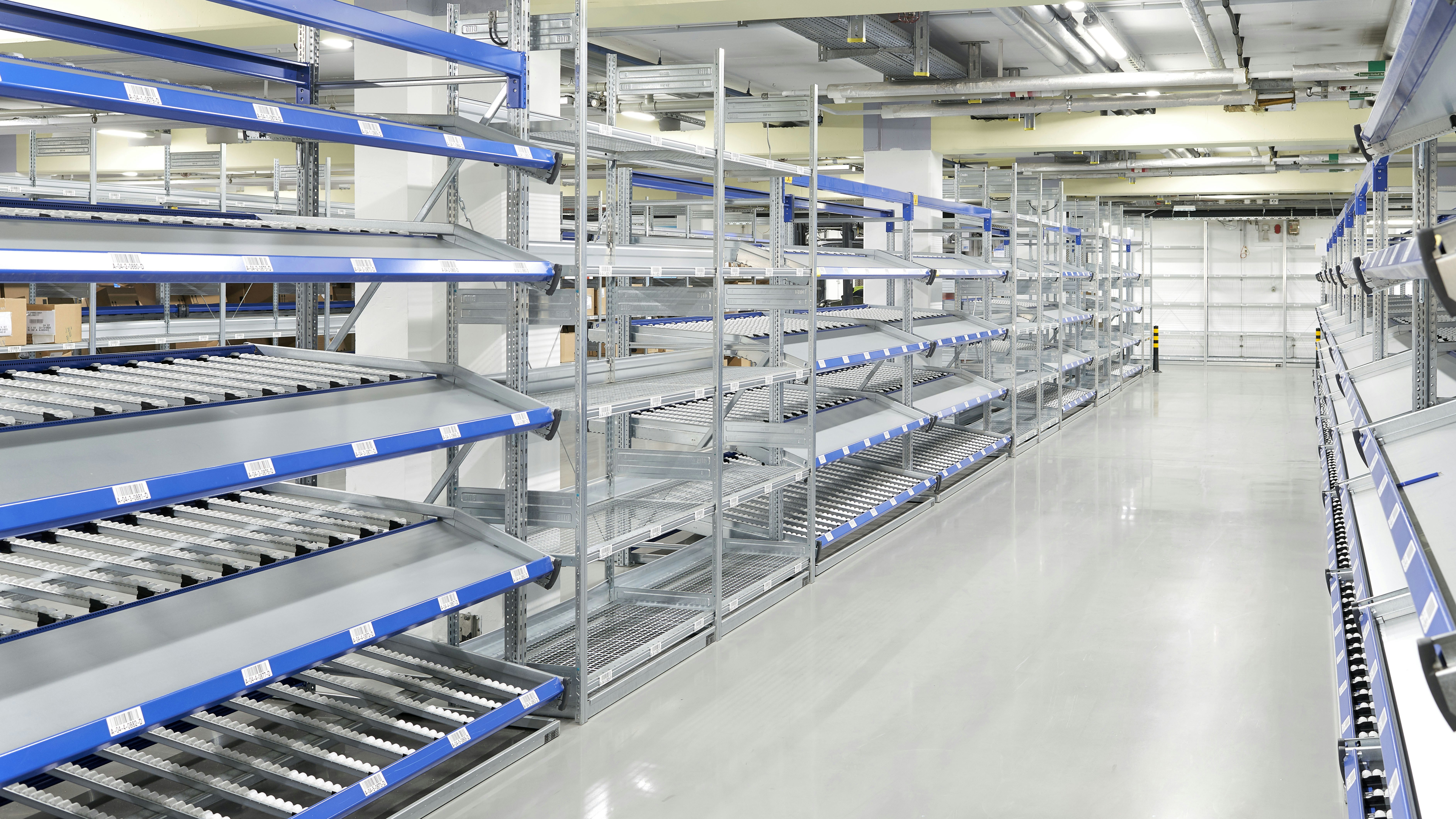 Stückgutdurchlaufregal