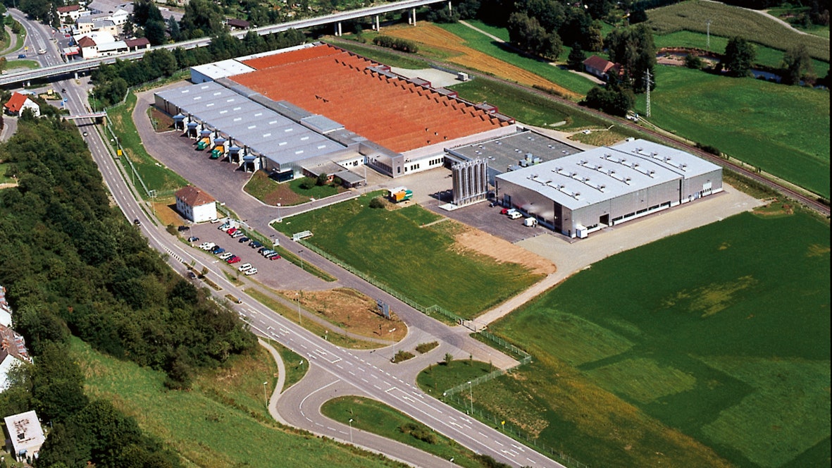 Luftaufnahme BITO Standort Lauterecken.