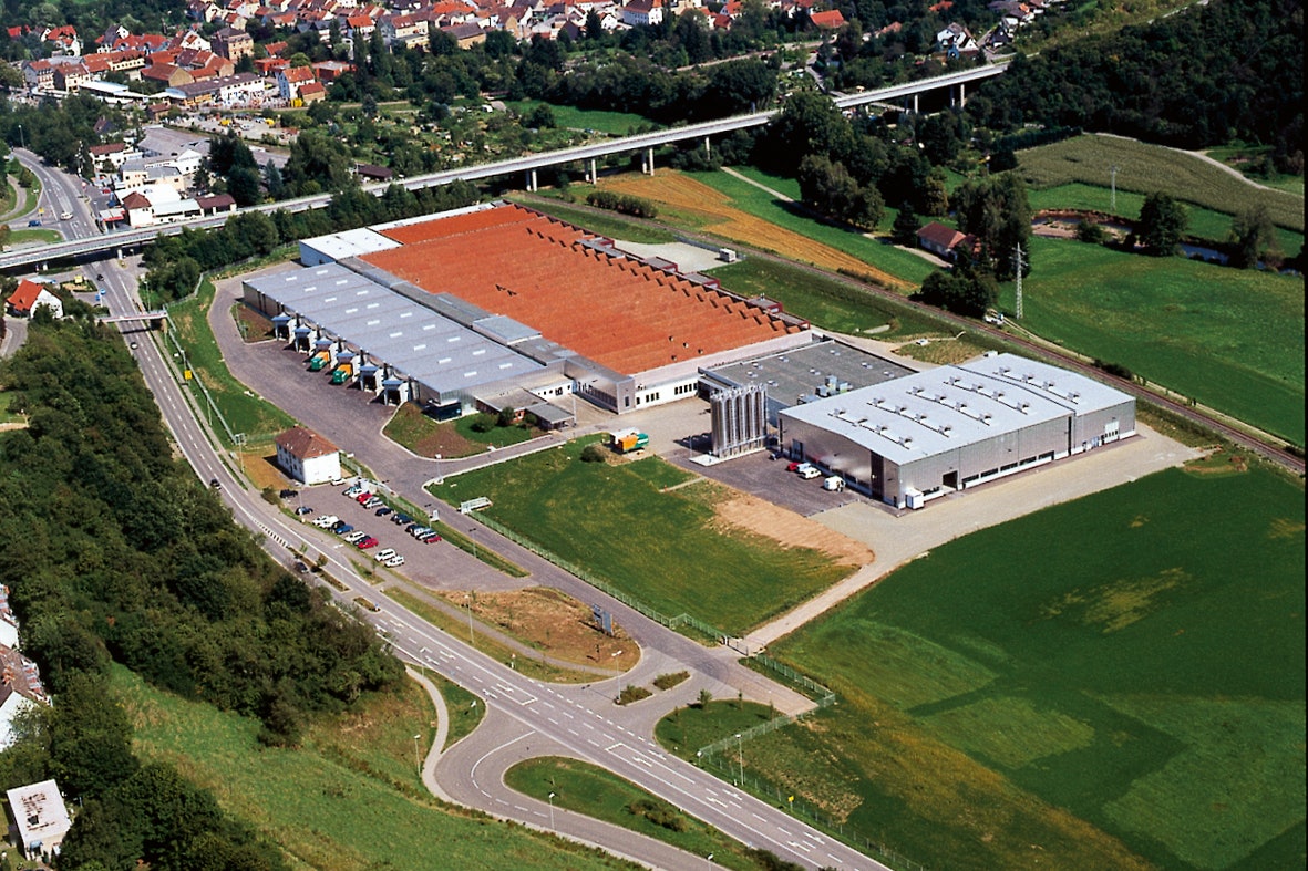 Luftaufnahme BITO Standort Lauterecken.