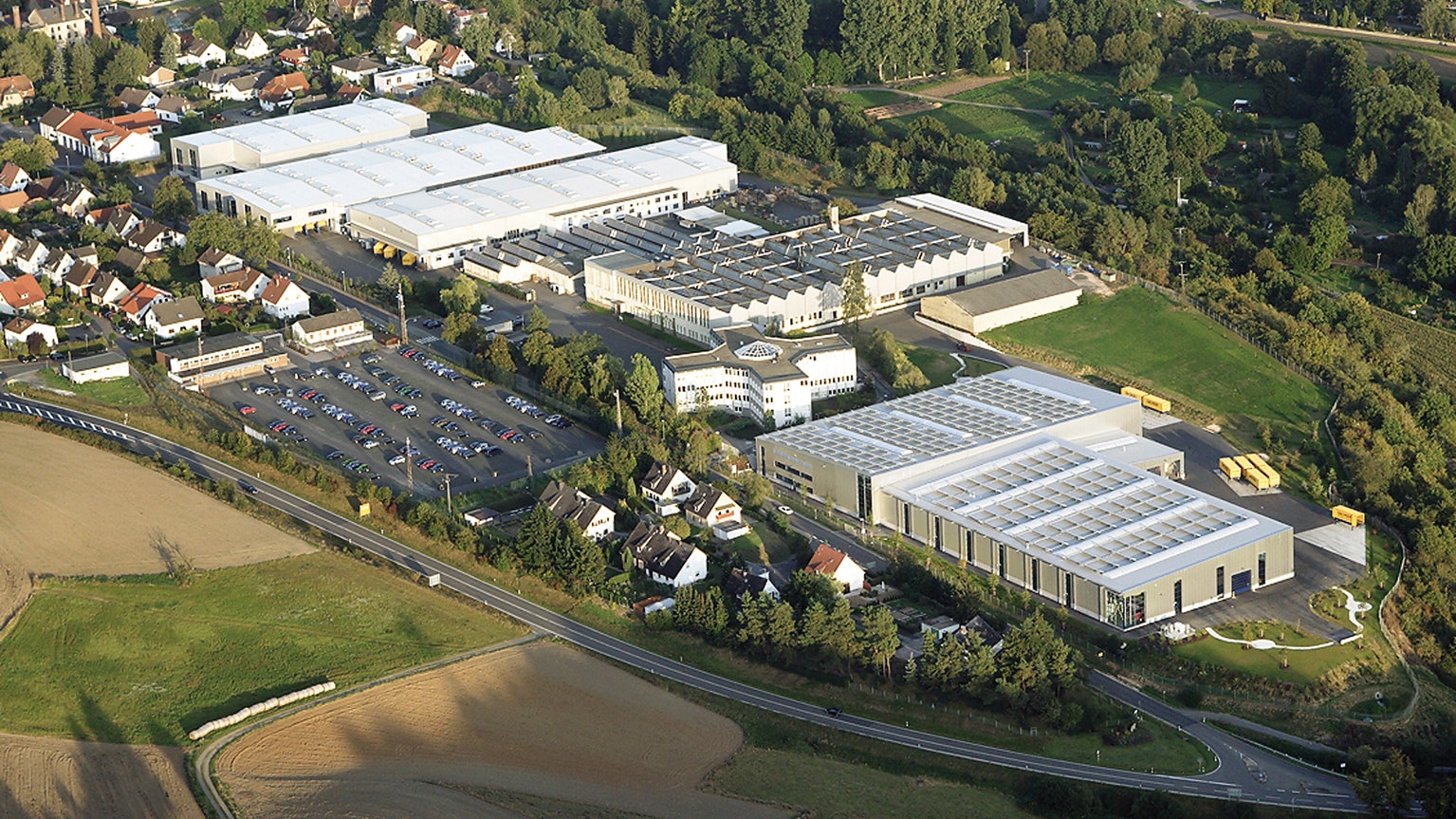 Luftaufnahme BITO Standort in Meisenheim.