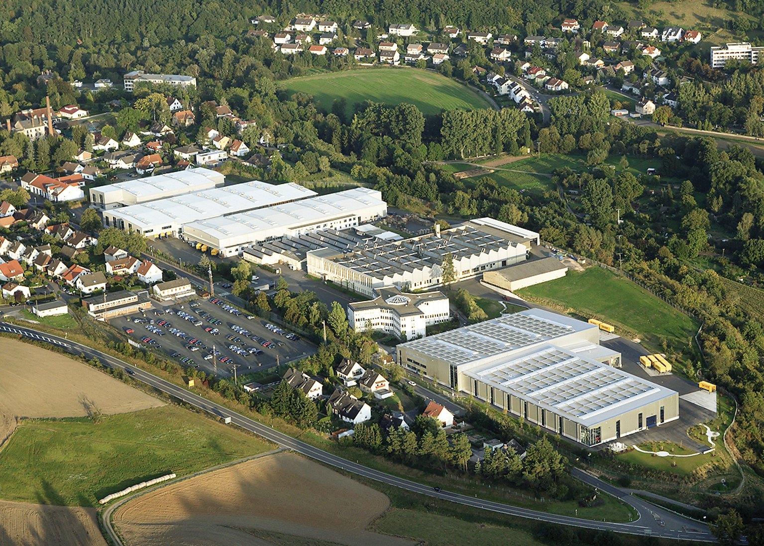 Luftaufnahme BITO Standort in Meisenheim.