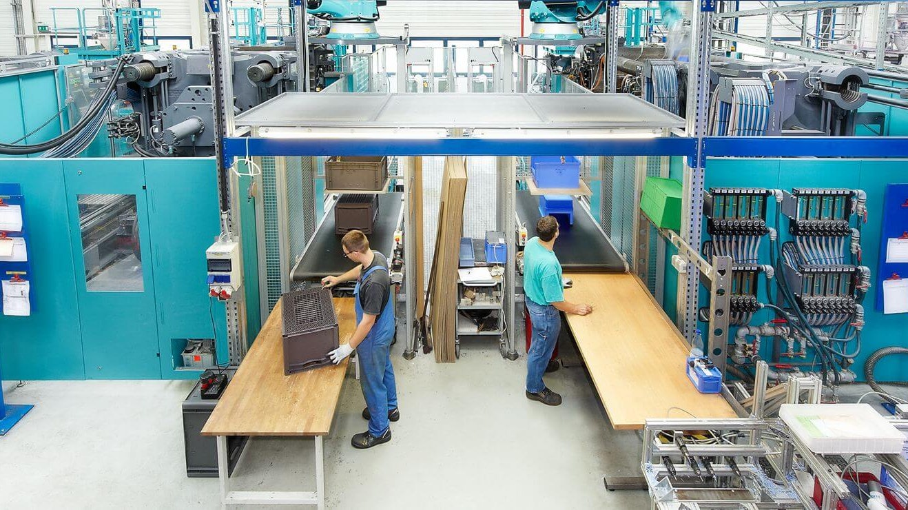 Zwei Produktionsanlagen bei BITO Lauterecken.