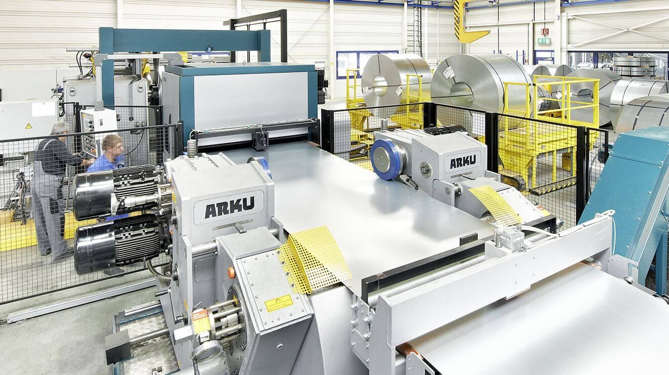 Eine Produktionsanlage im Bereich Metall